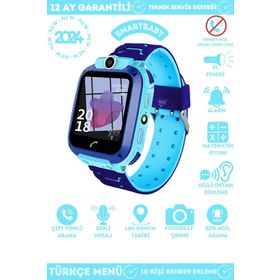 Smart Baby Q12 Mavi Akıllı Çocuk Takip Saati