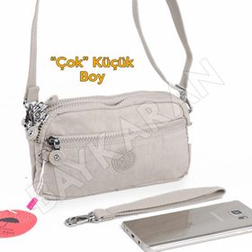 Smart Bags 1112-83 Buz Grisi Kadın Postacı Çantası