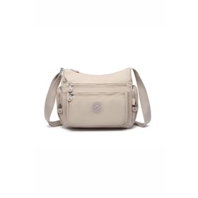 Smart Bags 1115-03 Bej Kadın Omuz Çantası