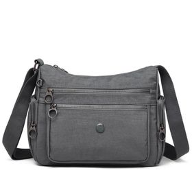 Smart Bags 1115 Mor Krinkıl Kumaş Kadın Postacı Çantası