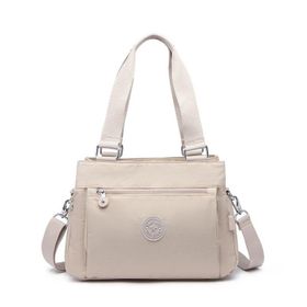 Smart Bags 1125 Bej Krinkıl Kumaş Kadın Çantası