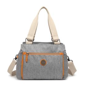 Smart Bags 1125 Buz Mavi Krinkıl Kumaş Kadın Çantası