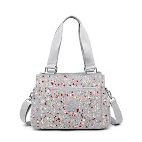 Smart Bags 1125 Buz Mavi Krinkıl Kumaş Kadın Çantası