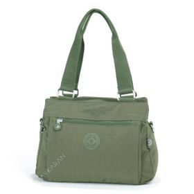 Smart Bags 1125 Siyah Krinkıl Kumaş Kadın Çantası