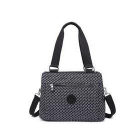 Smart Bags 1125 Siyah Krinkıl Kumaş Kadın Çantası