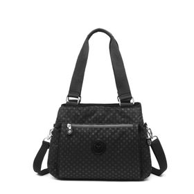 Smart Bags 1125 Siyah Krinkıl Kumaş Kadın Çantası