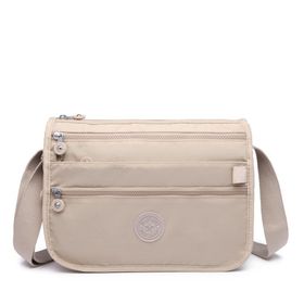 Smart Bags 1128 Bej Kadın Postacı Çantası