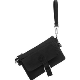 Smart Bags 1147 Siyah Krinkıl Kumaş Kadın Çantası