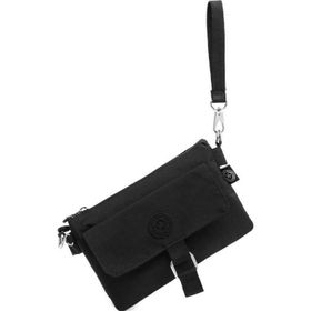 Smart Bags 1147 Siyah Krinkıl Kumaş Kadın Çantası