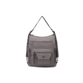 Smart Bags 1205 Koyu Gri Kadın Sırt Çantası