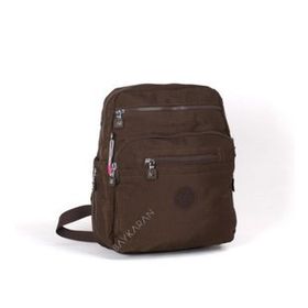 Smart Bags 1207 Siyah Orta Boy Krinkıl Kadın Sırt Çantası