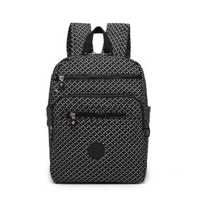 Smart Bags 1207 Siyah Orta Boy Krinkıl Kadın Sırt Çantası