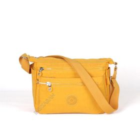 Smart Bags 1238 Hardal Krinkıl Kumaş Kadın Postacı Çantası