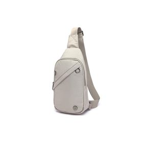 Smart Bags 1239 Gri Nano Metalik Kumaş Bodybag Kadın Çantası
