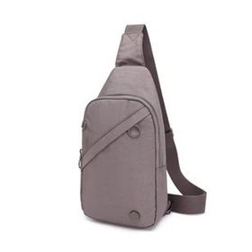 Smart Bags 1239 Gri Nano Metalik Kumaş Bodybag Kadın Çantası