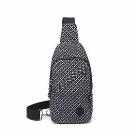 Smart Bags 1239 Koyu Gri Nano Metalik Kumaş Bodybag Kadın Çantası