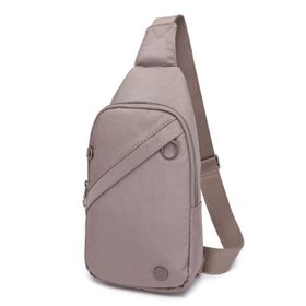Smart Bags 1239 Vizon Krinkıl Kumaş Bodybag Kadın Çantası