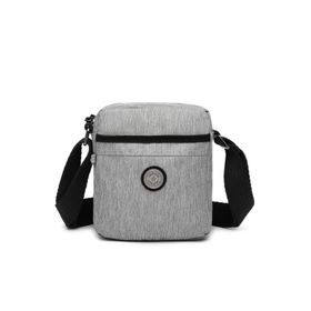 Smart Bags 3089 Gri Siyah Kadın Postacı Çanta