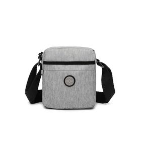 Smart Bags 3089 Gri Siyah Kadın Postacı Çanta