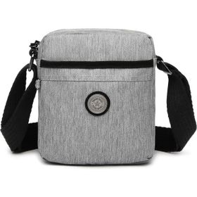 Smart Bags 3089 Gri Siyah Kadın Postacı Çanta
