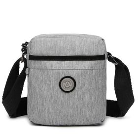 Smart Bags 3089 Gri Siyah Kadın Postacı Çanta