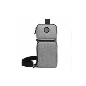 Smart Bags 3097 Gri Siyah Kadın Postacı Çanta