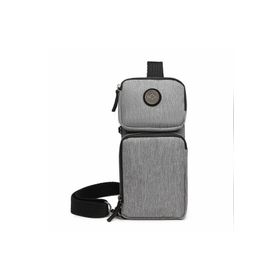 Smart Bags 3097 Gri Siyah Kadın Postacı Çanta