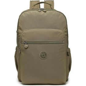 Smart Bags 3209 Büyük Boy Kahve Krinkıl Kumaş Kadın Sırt Çantası