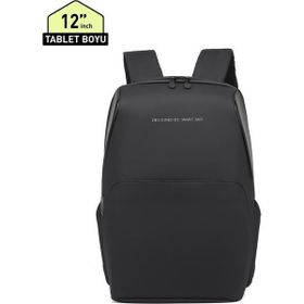 Smart Bags 8648-01 Tablet Boyu Siyah Teknoloji Business Sırt Çantası