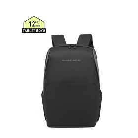 Smart Bags 8648-01 Tablet Boyu Siyah Teknoloji Business Sırt Çantası