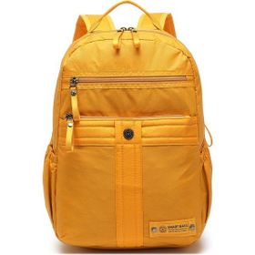 Smart Bags 8718 Hardal Büyük Boy Okul Boyu Unisex Sırt Çantası
