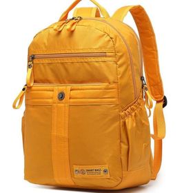 Smart Bags 8718 Hardal Büyük Boy Okul Boyu Unisex Sırt Çantası