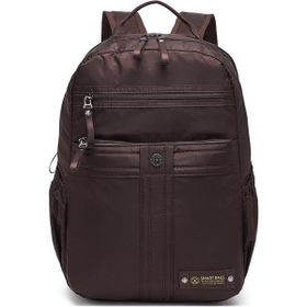 Smart Bags 8718 Kahve Büyük Boy Okul Boyu Unisex Sırt Çantası