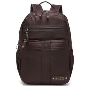 Smart Bags 8718 Kahve Büyük Boy Okul Boyu Unisex Sırt Çantası