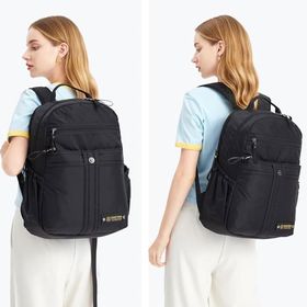 Smart Bags 8718 Siyah Büyük Boy Okul Boyu Unisex Sırt Çantası