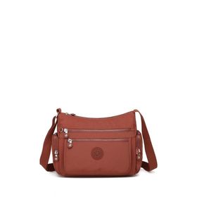 Smart Bags SMB1115 Kiremit Krinkıl Kadın Omuz Çantası