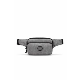 Smart Bags SMB1154 Kırçıllı Gri Siyah Kadın Bel Çantası