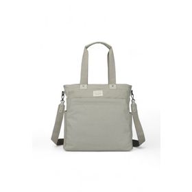 Smart Bags SMB1309 Kanvas Gri Kadın Omuz Çantası