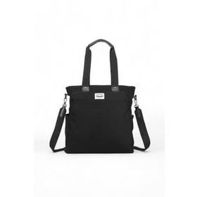 Smart Bags SMB1309 Kanvas Siyah Kadın Omuz Çantası
