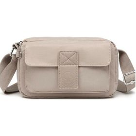 Smart Bags SMB3098 Bej Krinkıl Kumaş Kadın Çapraz Askılı Çanta