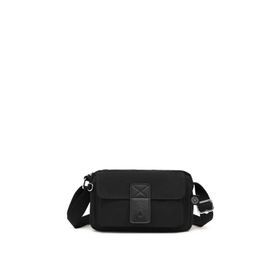 Smart Bags SMB3098 Siyah Krinkıl Kumaş Kadın Çapraz Askılı Çanta