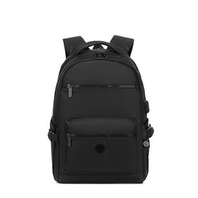 Smart Bags SMB8661 Gumi Siyah Unisex Sırt Çantası