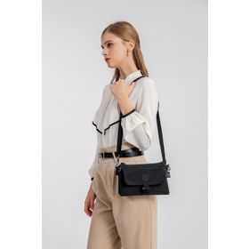 Smart Bags SMBYB1147-0001 Siyah Kadın Çapraz Çanta