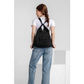 Smart Bags Smbyb1205-4001 Siyah Kadın Omuz ve Sırt Çantası
