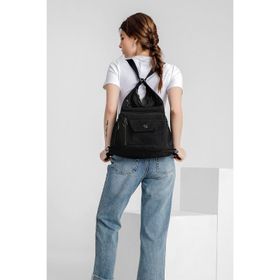 Smart Bags Smbyb1205-4001 Siyah Kadın Omuz ve Sırt Çantası