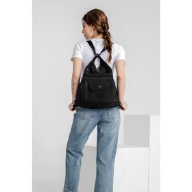Smart Bags Smbyb1205-4001 Siyah Kadın Omuz ve Sırt Çantası