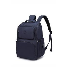 Smart Bags SMBYB3000-0033 Lacivert Kadın Bebek Bakım Sırt Çantası