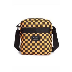 Smart Bags SMBYB3089-5147 Siyah Sarı Unisex Postacı Çanta