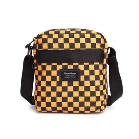Smart Bags SMBYB3089-5147 Siyah Sarı Unisex Postacı Çanta