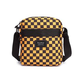 Smart Bags SMBYB3089-5147 Siyah Sarı Unisex Postacı Çanta